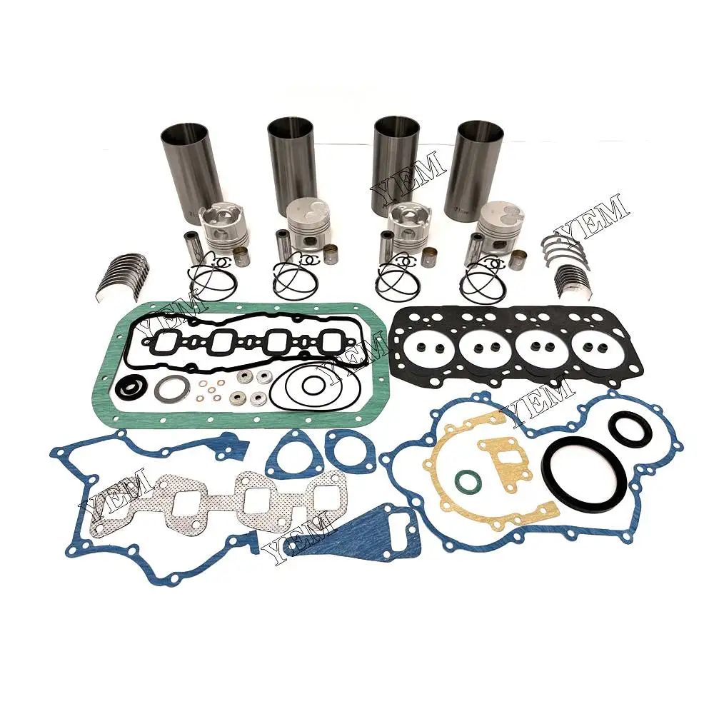 For Toyota Overhaul Kit With Cylinder Piston Rings Liner Gasket Kit Bearings 1DZ-3 Engine spare parts