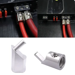 2pcs Amp Input Reducer 1/0 Gauge to 4 Gauge Car Stereo- Audio AWG Pin Power Ground Wire Reducer Lightweight Durable H9EE