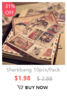 Sharkbang BOBO 2PCS Pinzette Scrapbook Aufkleber Washi Tape Picking Multi-Tool Briefpapier DIY Junk Journal Album Schulbedarf – Detail 7