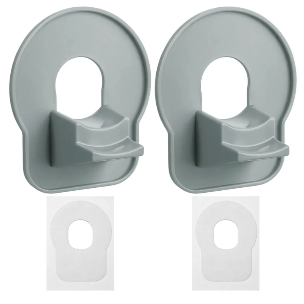 Pool Hose Support Stand with Tape for Inflatable Pools Gray Plastic 3.14 x 4.4 Inch Fits 1 Inch Hoses and Pipes