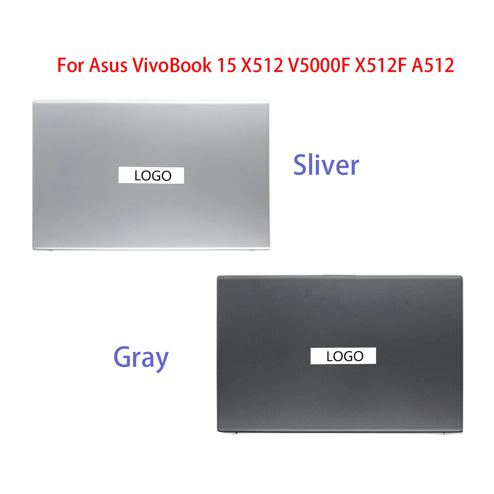 NEW Laptop LCD Back Cover Top Case For Asus VivoBook 15 X512 V5000F X512F A512 A512F F512 Sliver/Gray 13NB0KA2AP0101