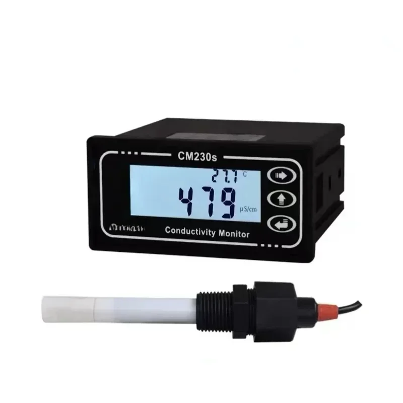 Imagem -02 - Medidor de Condutividade Online Instrumento Tds Eletrodo de Condutividade ce Substituir Monitor de Água Pura Cm230s