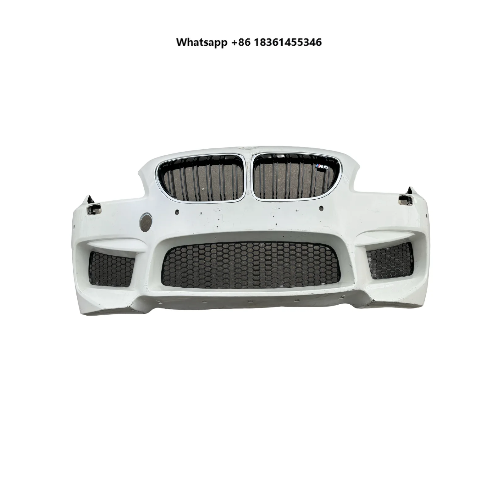 

For M6 F06 F12F13LCI Front Bumper air Intake Grille in the Net Lamp Cleaning License Plate New Style of High Quality