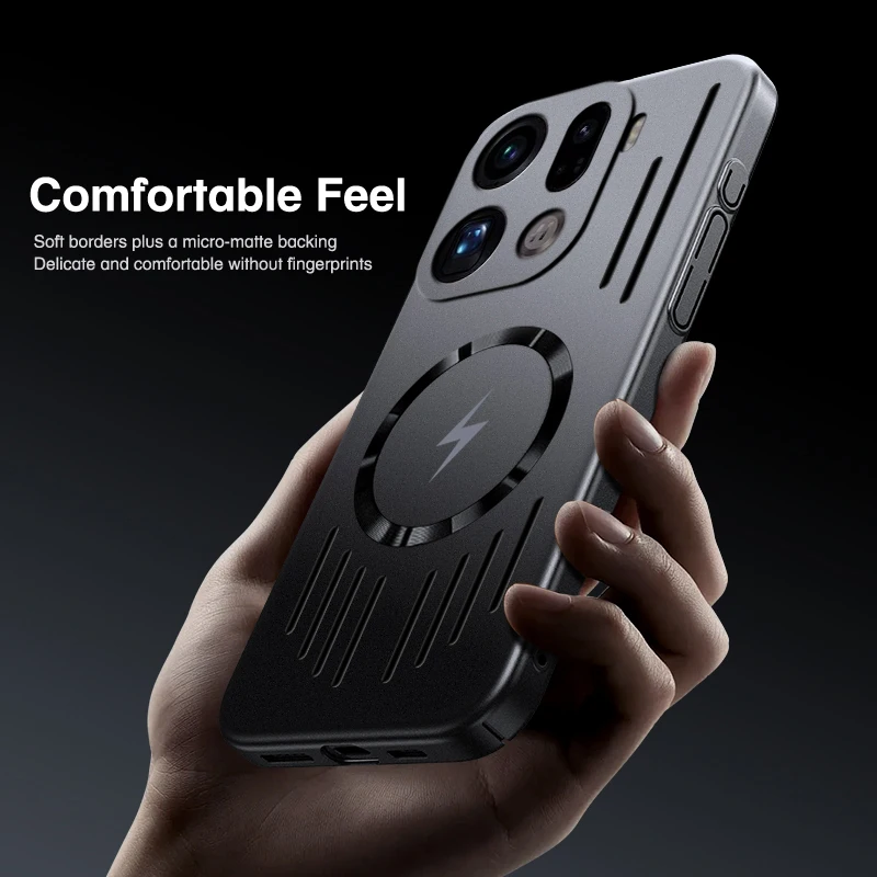 Breathable Hole Phone Case for - Oppo Find X8 review and price