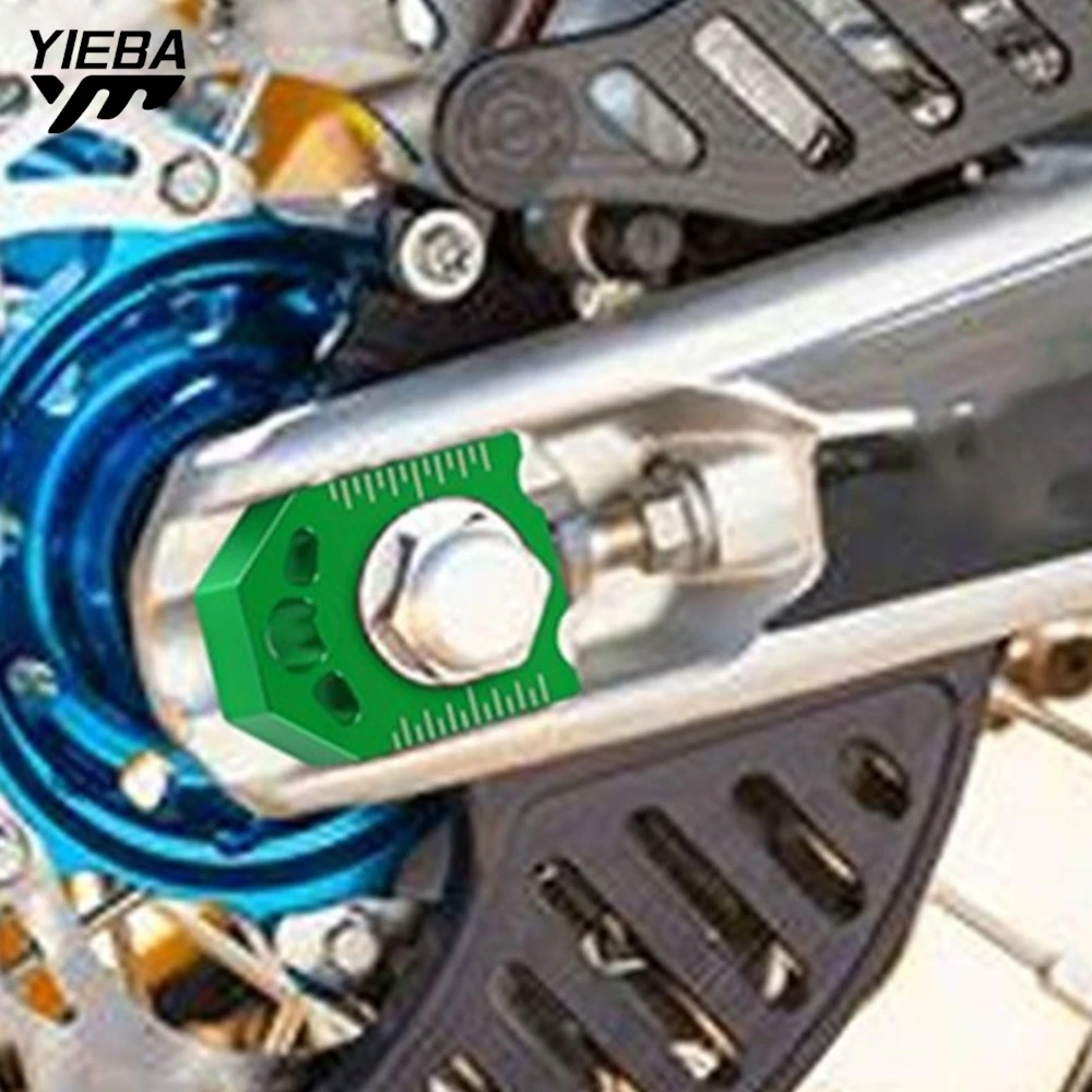 Motocross Regulator Sliders For KAWASAKI KX125 KX250F KXF 250 KX450F 2006-2016 KLX450R Chain Adjuster Axle Block Tensioner Parts