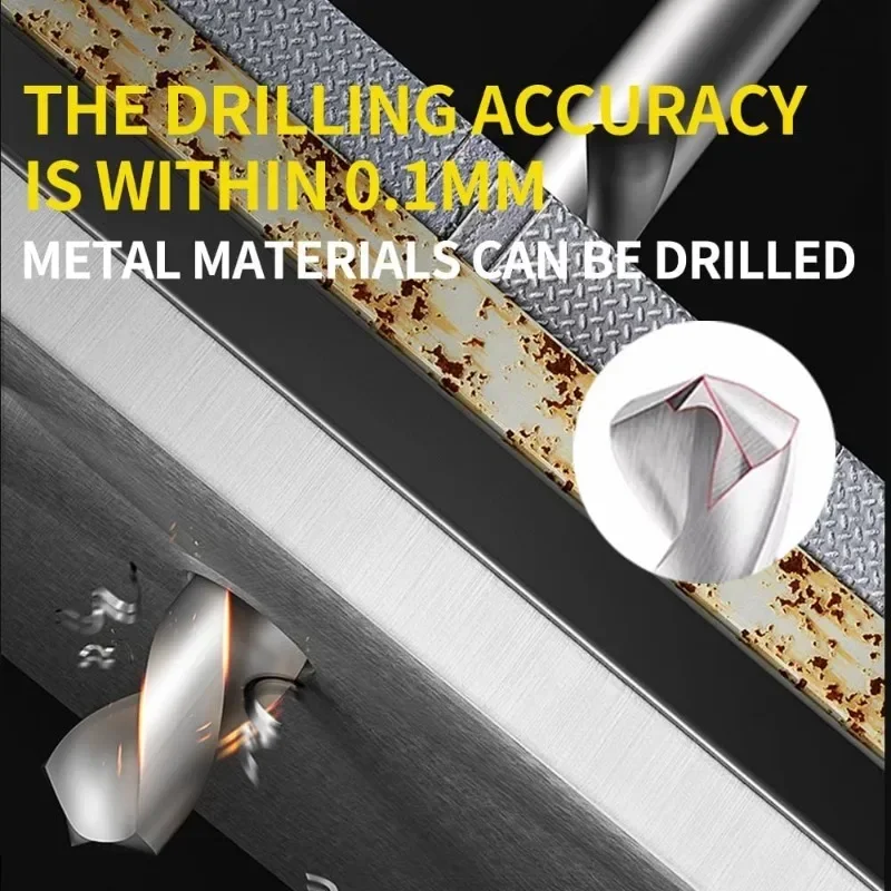 Drill Bits Sharpener, MR-13A Drill bit Grinding Machine 3-15mm, 95° to 135° Point Angle Adjustable Drill Bit Re-Sharpener,