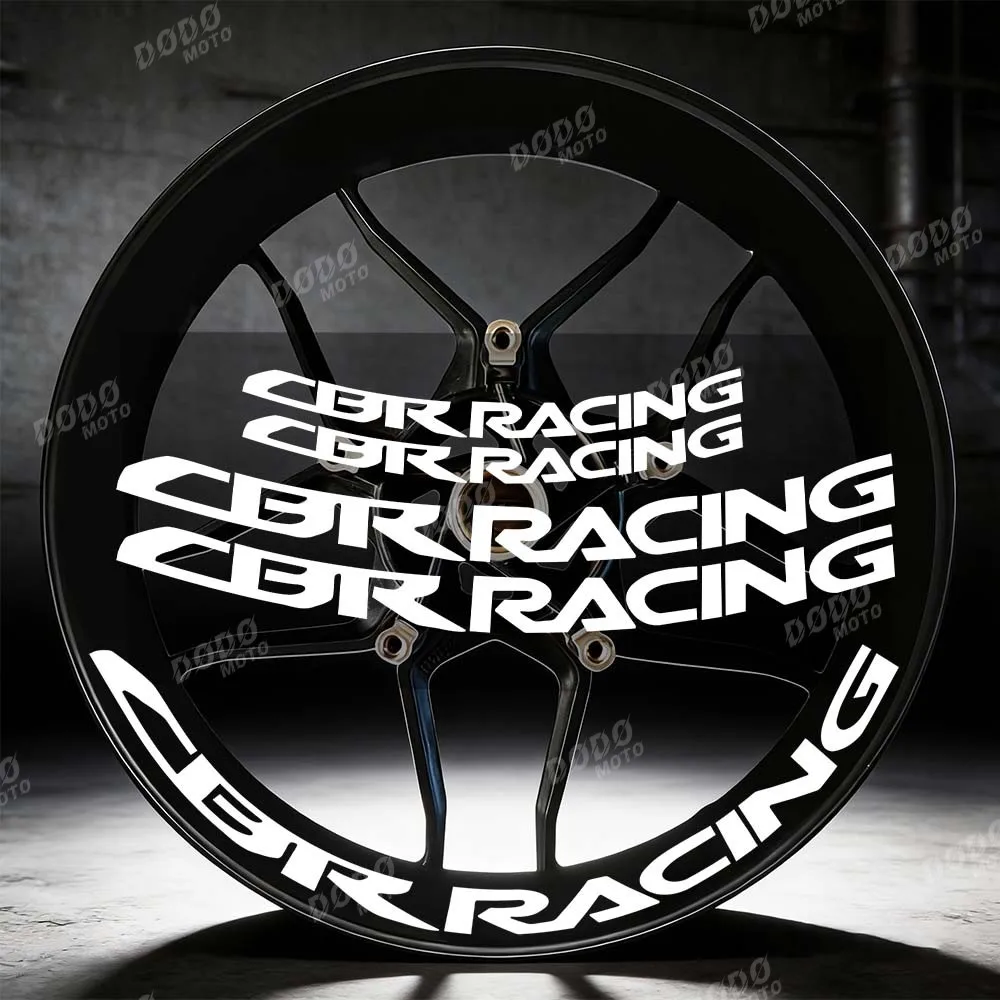 

For CBR 1000RR 400R 150R 500R 300R cbr 650r 250rr Reflective Wheel Rim Sticker Refit Motorcycle Inner Ring PVC Waterproof Decals