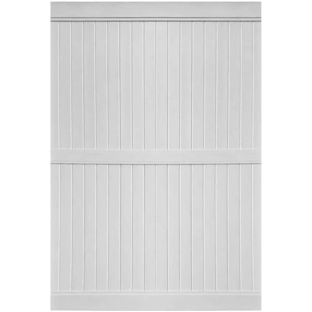 

8ft x 6ft Outdoor Privacy Fence Panels - PVC Vinyl Enclosure Panels (Set of 1)