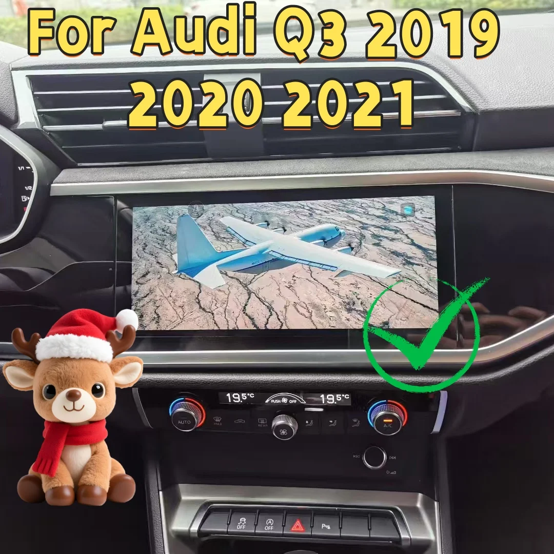 مشغل وسائط متعددة أندرويد لأودي Q3 2019 -2021 راديو CarPlay راديو السيارة استقبال ستيريو Autoradio GPS Navi رئيس وحدة الشاشة