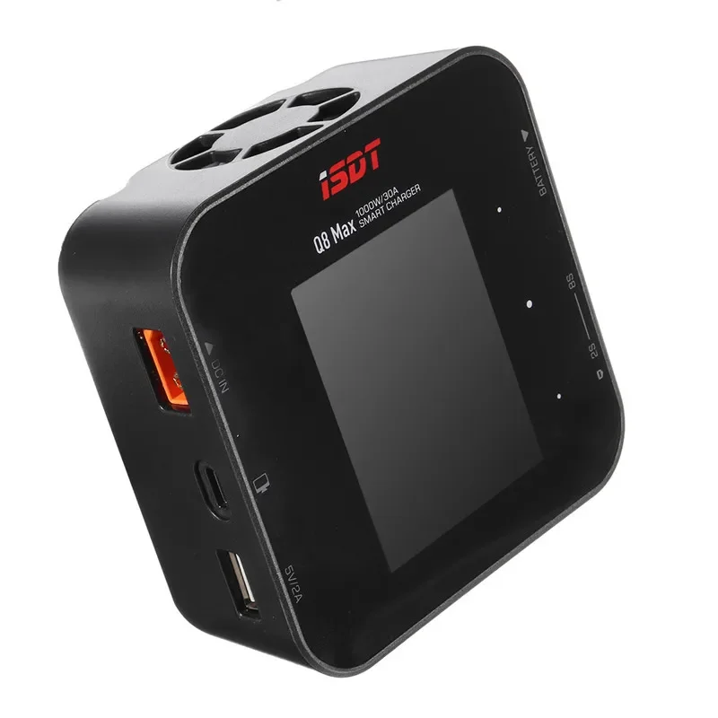 ISDT Q8 MAX 1000W/30A intelligent charger High Power Battery Balance Charger FPV Discharger for 1-8S Lipo Battery RC
