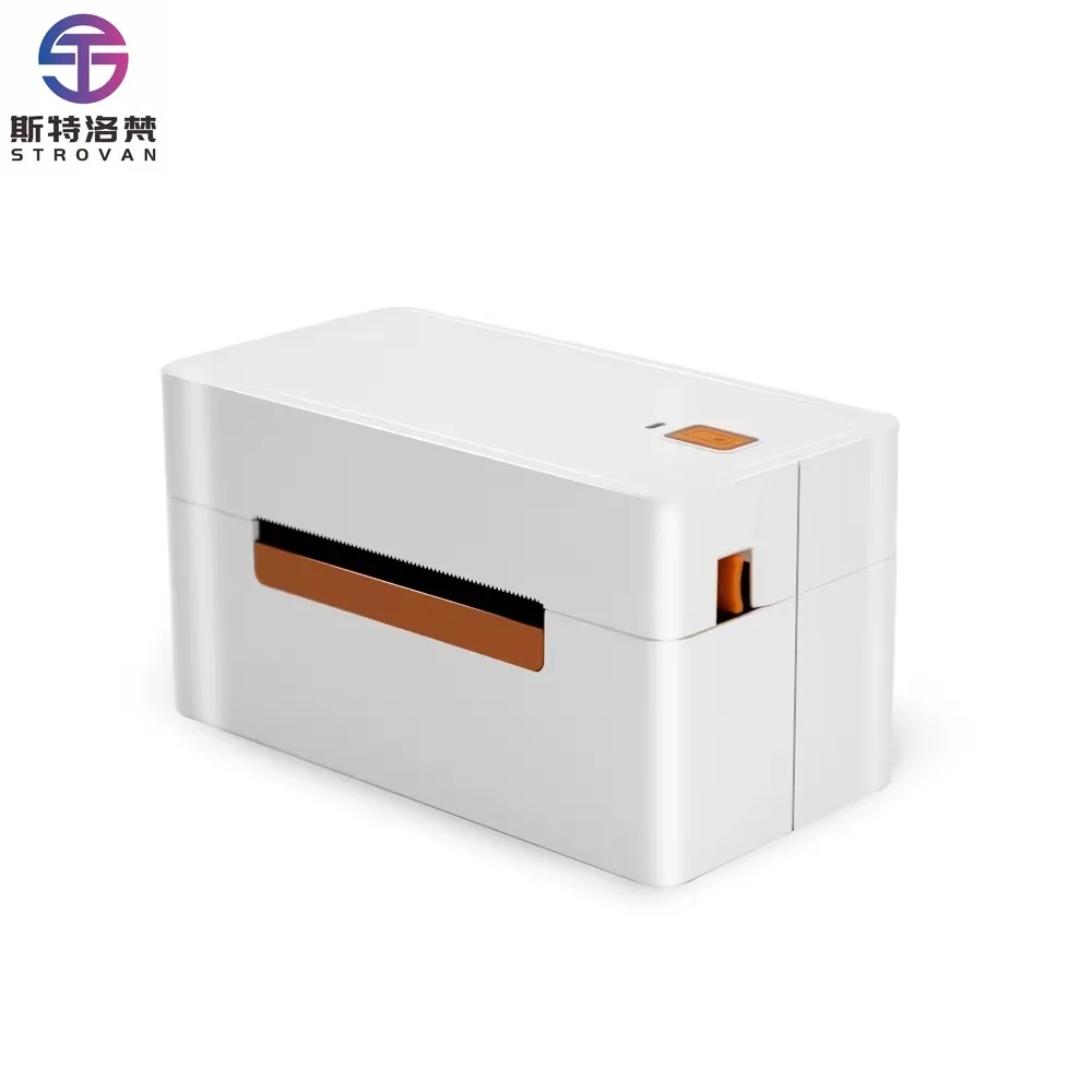 3 Inch 203dpi Thermal Label Printer  Receipt Sticker Barcode A6 Waybill Label  High Speed with Blue Tooth