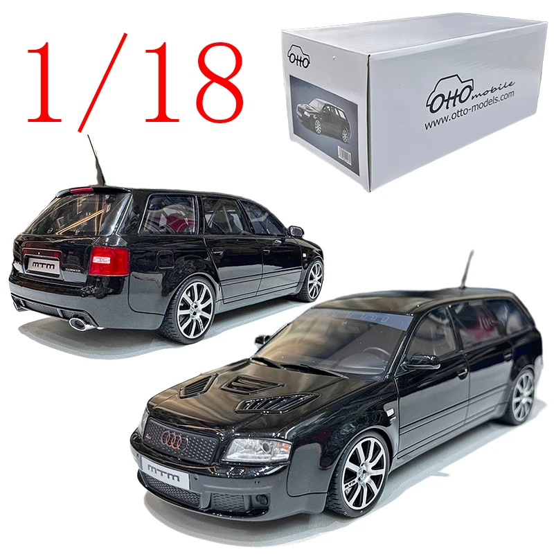 

OTTO Diecast 1/18 Scale AUDI Resin Model Car AUDI RS6 CLUBSPORT 2004 Play Vehicles Toys for Boys Gift Original Box