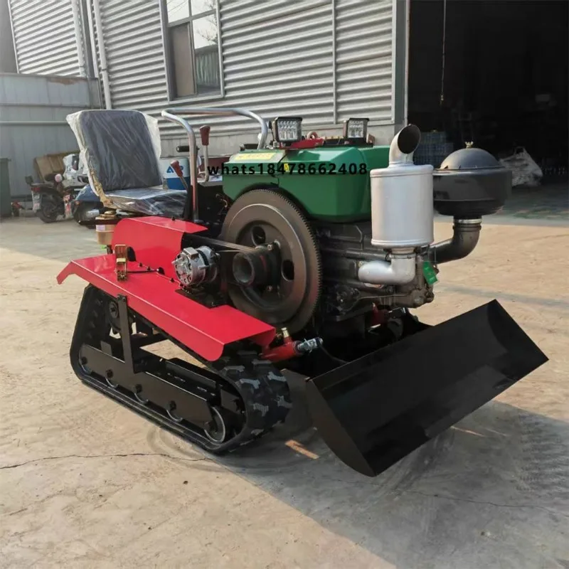 Rotary Hoe Tiller Cultivator Farm Machinery New Multifunctional Mini Tiller Walking Tractors Micro Tillage Machine