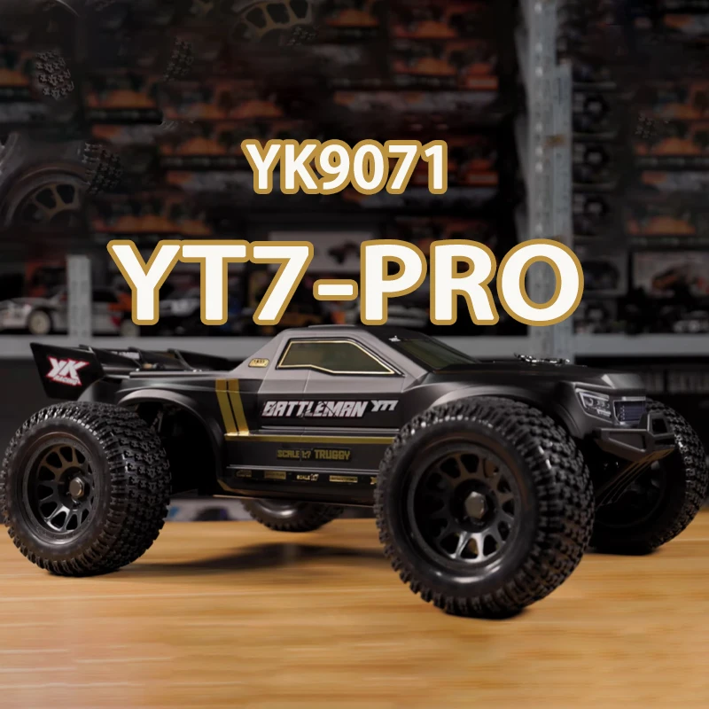 

NEW YK9071 YT7 PRO 1:7 Scale RC Brushless 4WD Remote Control Off Road Racing Truck For Hobby Enthusiasts 6S Big Toy RTR YK9071