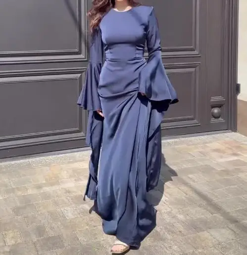 

Fashion Dress 2025 Autumn Latest Hot Selling Style Elegant New Women's Robe Slimming,waist Cinching and Elegant Dress for Women