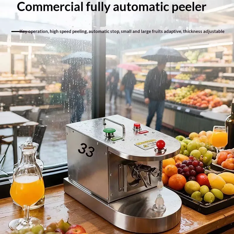 Éplucheur électrique d'agrumes de citron de machine d'épluchage d'orange de pomme de fruit de Kiwi