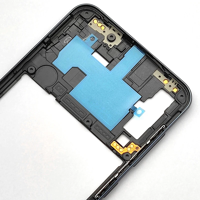 Middle Frame For Samsung Galaxy A50 2019 A505 SM-A505F Housing Middle Frame Battery Cover Back Panel Rear Door With SIM Card Tra image 6
