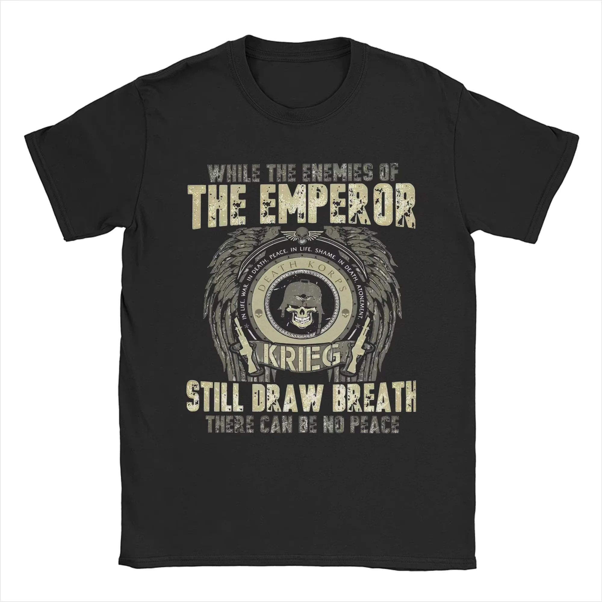 

2025 Summer Casual Warhammer 40k T Shirt Women Round Neck Pure Cotton T Shirts Short Sleeve Style Loose Summer Casual Fashion