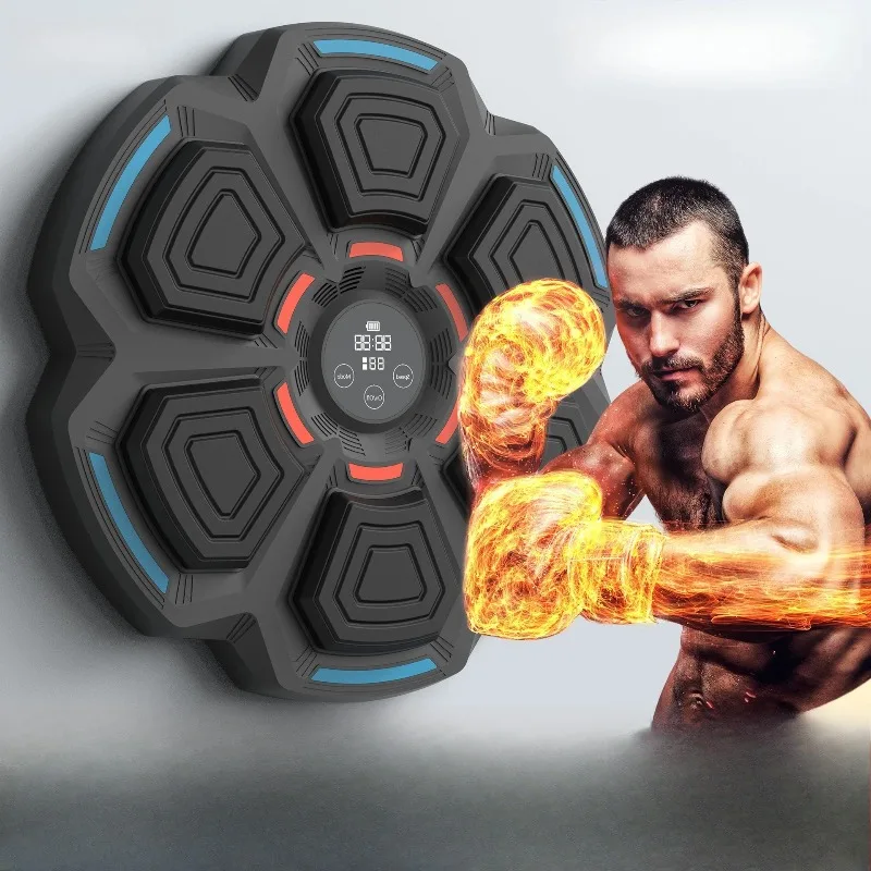 Music Boxing Machine Music  Wall Target Children's Machine Response Trainer Target Bluetooth Music