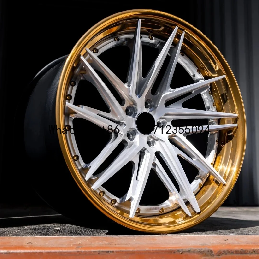 

LSGZL 3-piece multi-spoke custom forged car passenger alloy wheel rims for Porsche Lamborghini 18 19 20 21 22 23 inches