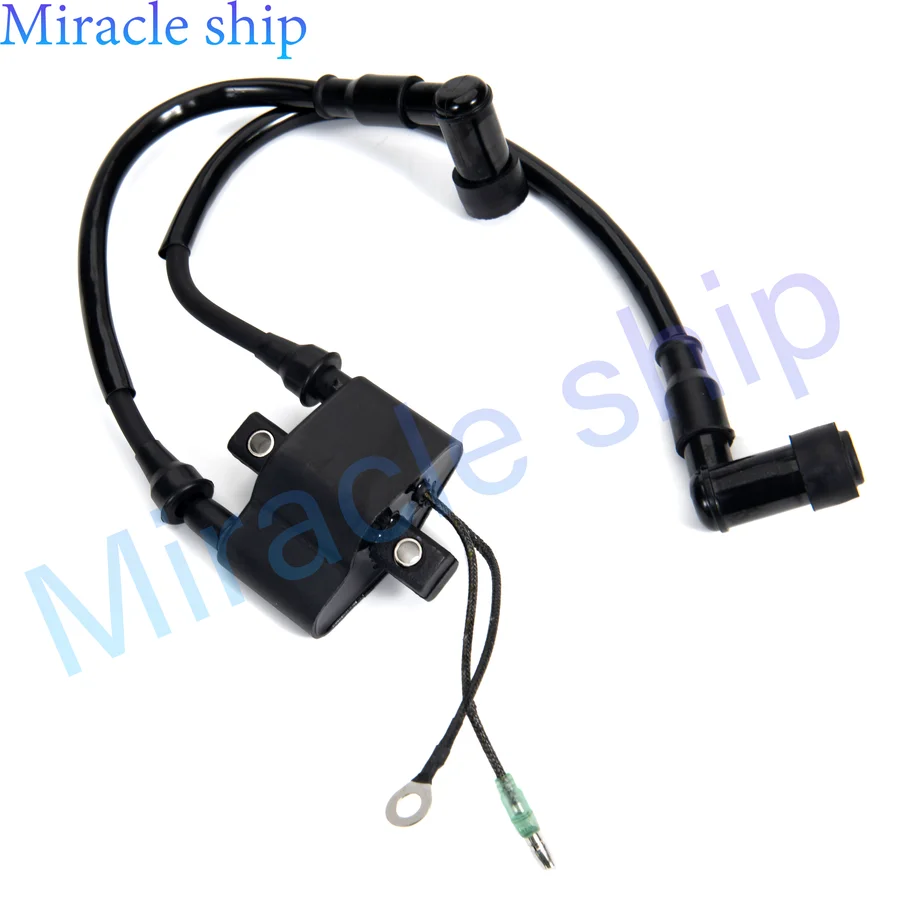 3G2-06040 Ignition Coil For Tohatsu Mercury Engine 25 30HP 160643 with Plug Cap 8M0047311 Accessories Replaces Parts