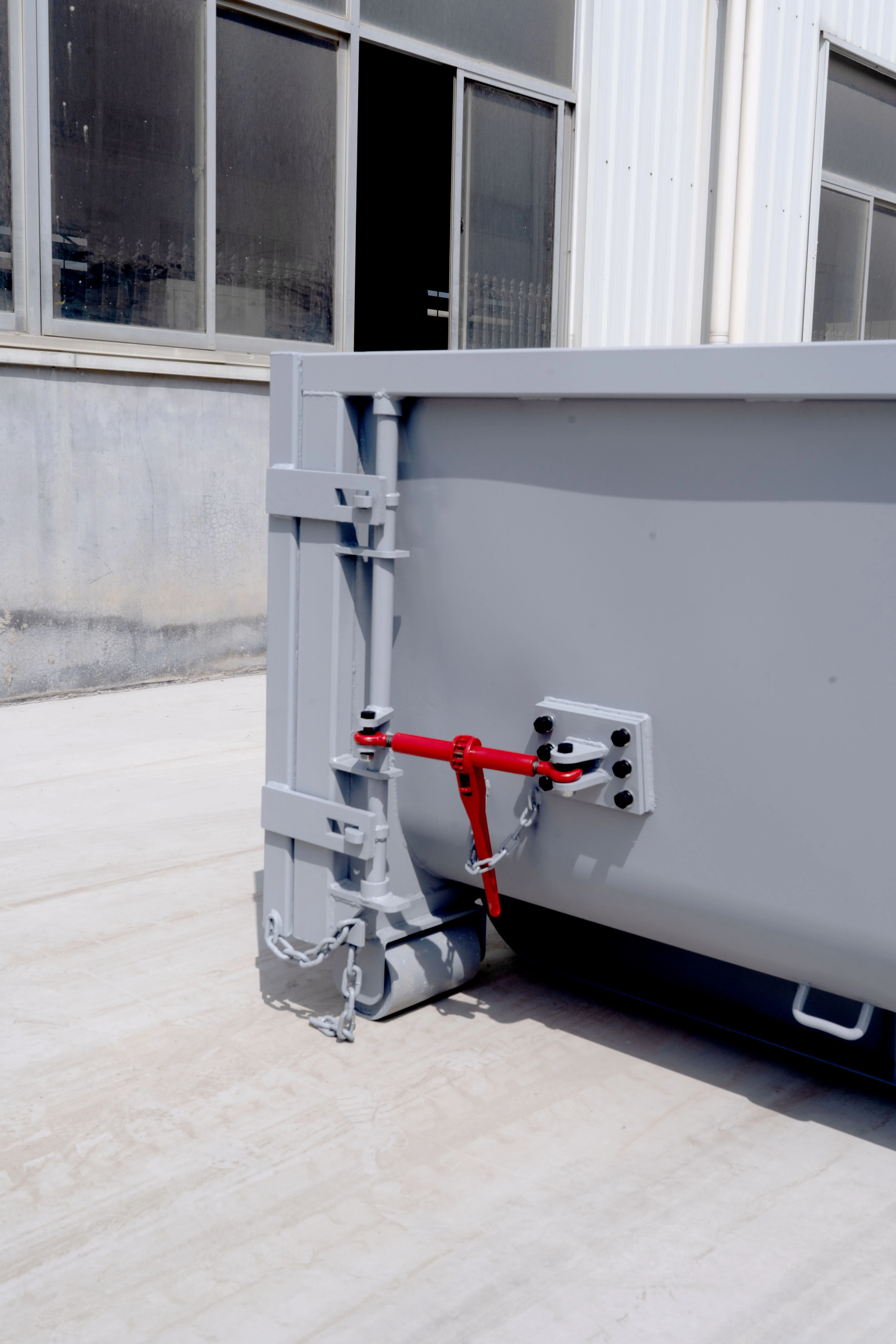 1-15cbm Hook Lift Container Large Garbage Bin Skips Roll Off Dumpster