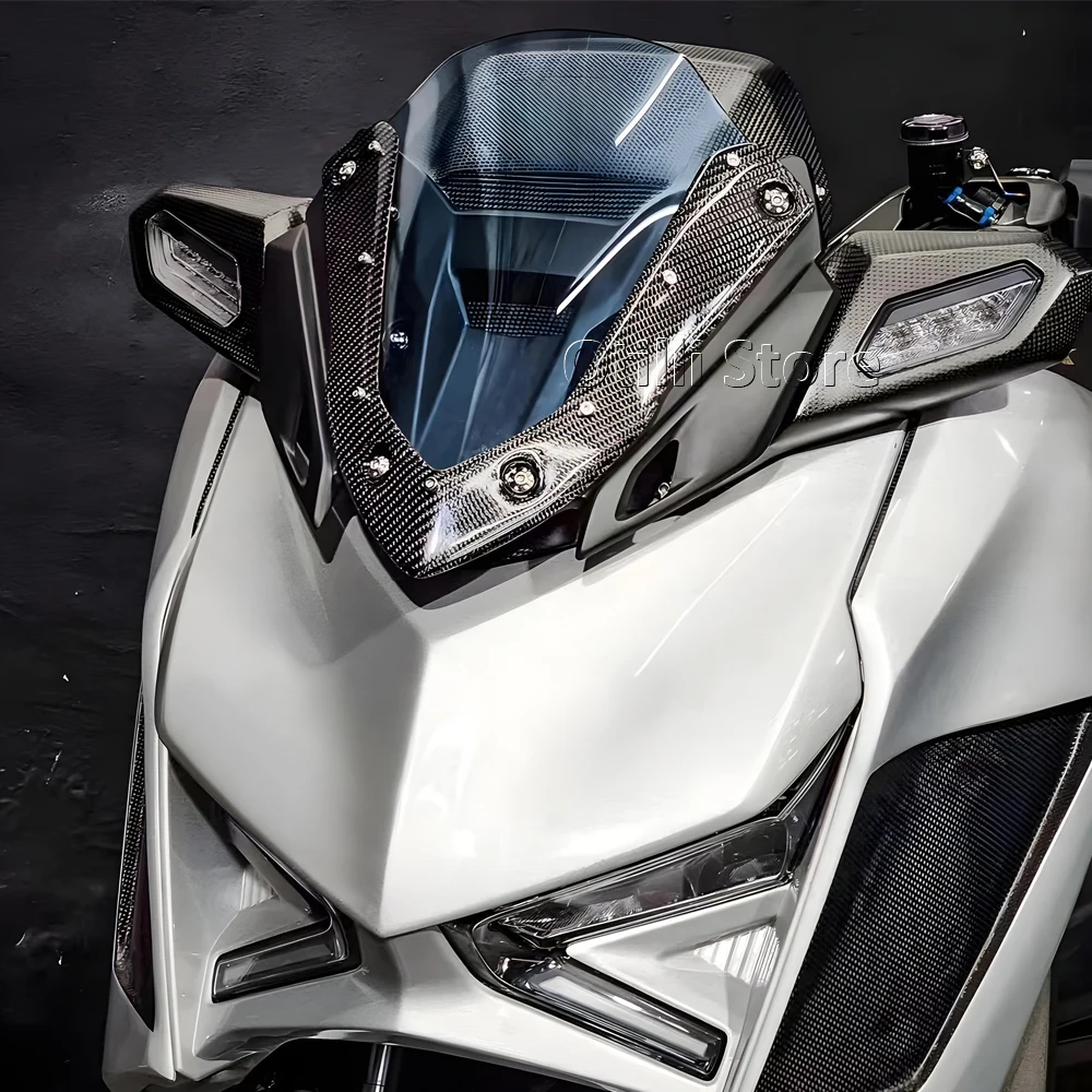 

XMAX300 Motorcycle Touring Windshield Windscreen Acrylic Wind Deflectors Fairing For YAMAHA XMAX X-MAX 300 X-Max300 2023 2024