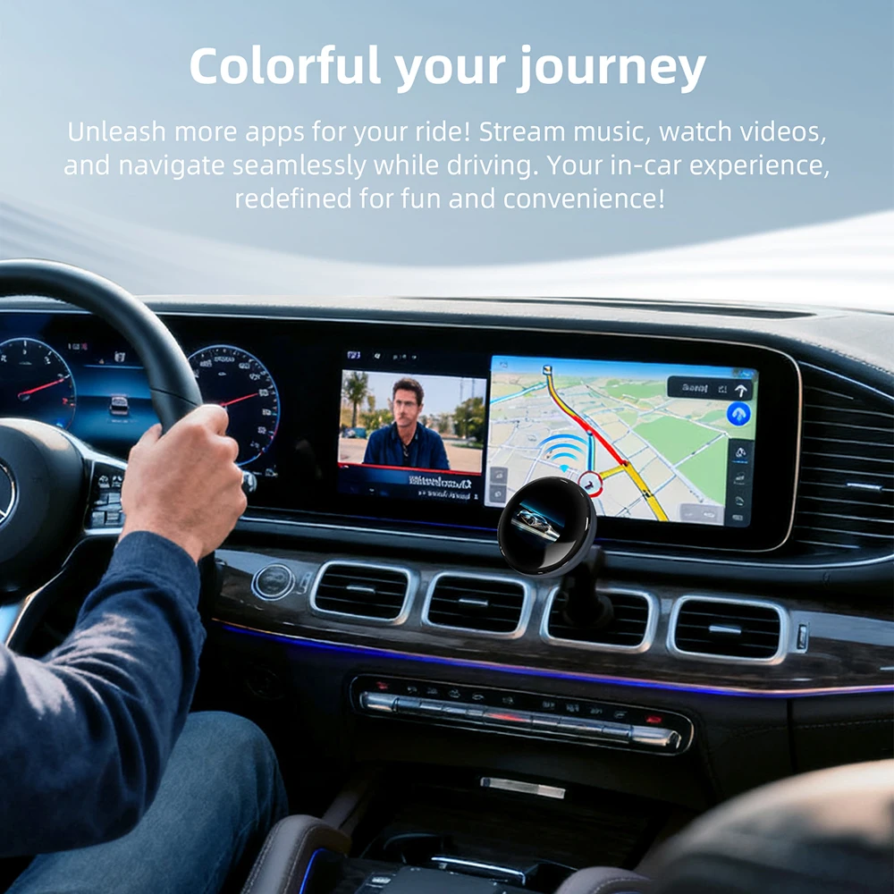 أندرويد 13 OEM ترقية الشاشة QCM6125 AI صندوق لسيارات BMW CarPlay اللاسلكية لسيارات BMW ID6 ID7 ID8 ID9 شاشة تعمل باللمس 4G WIFI G #4