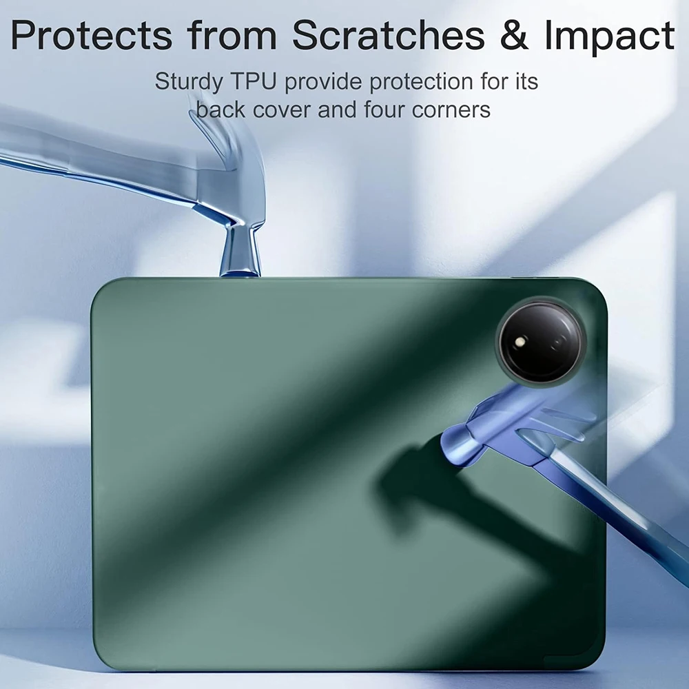 Liquid Silicone Case For Redmi Pad SE 8.7 Cellular Shockproof Anti Fingerprint Soft Tablet Cover