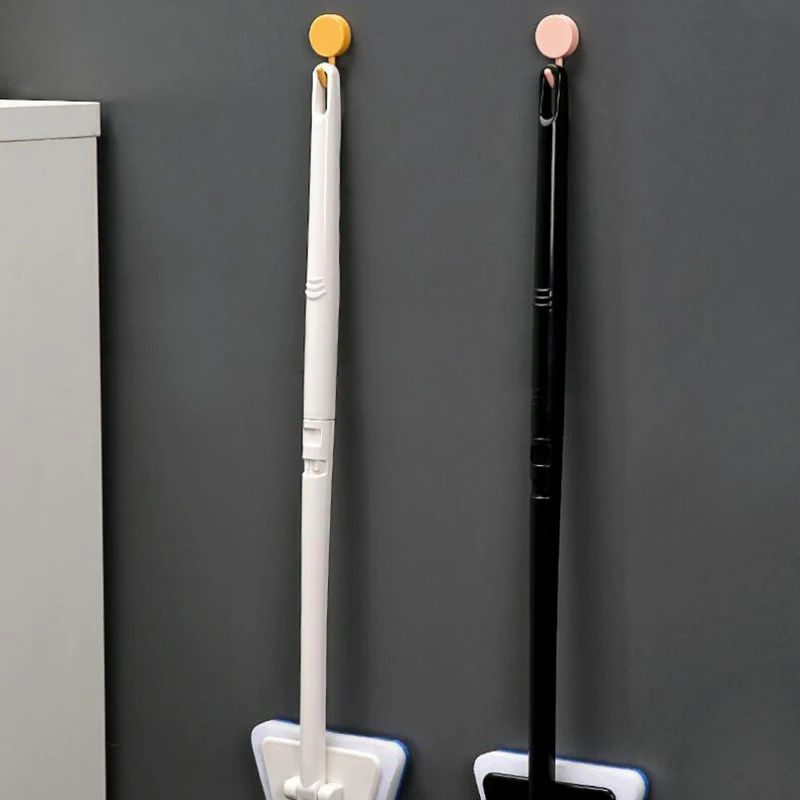 1PC Household Floor Bathtub Removable Sponge Scrubber Head Bathroom Accessory Multi-Functional Long Ceramic Cleaning Brush