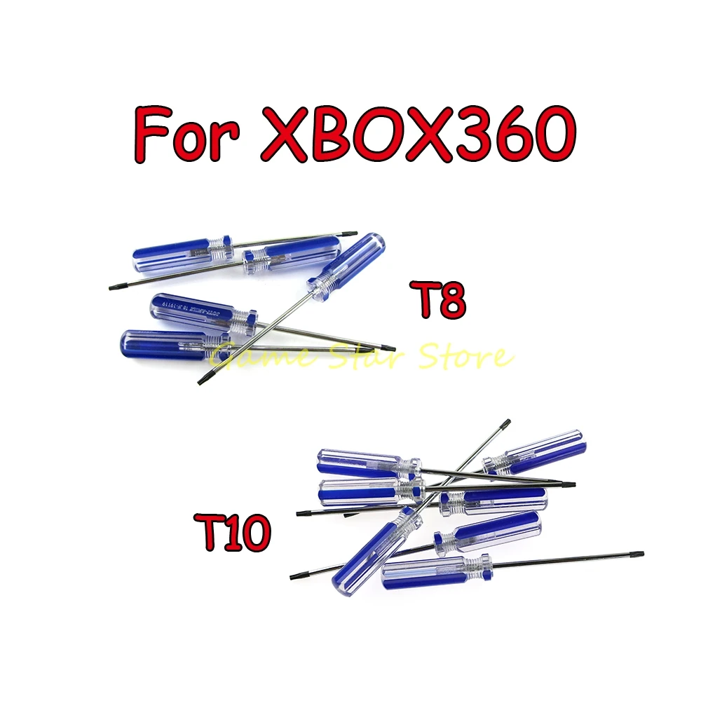 

100pcs Magnetic Torx Screwdriver Precision T8 T10 Torx Security Repair Tools For Xbox360 XBOXONE PS3 Controller