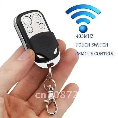 

Garage Door Remote Control Duplicator Key Fob 433MHz Cloning for Gate 433MHZ Fixed Learning Code Distance 2022