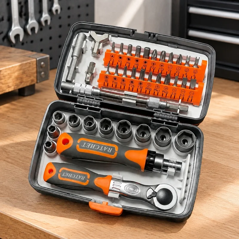 home-repair-ratchet-screwdriver-set-with-magnetic-torx-bits-for-toolbox-maintenance