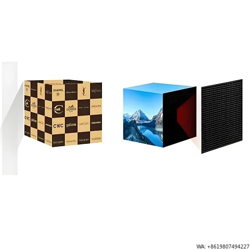 P1.8 P2 High Refresh Magic Cube LED Display Indoor Multi-Sided Cube LED Screen for Commercial Promotion Exhibition Brand Show