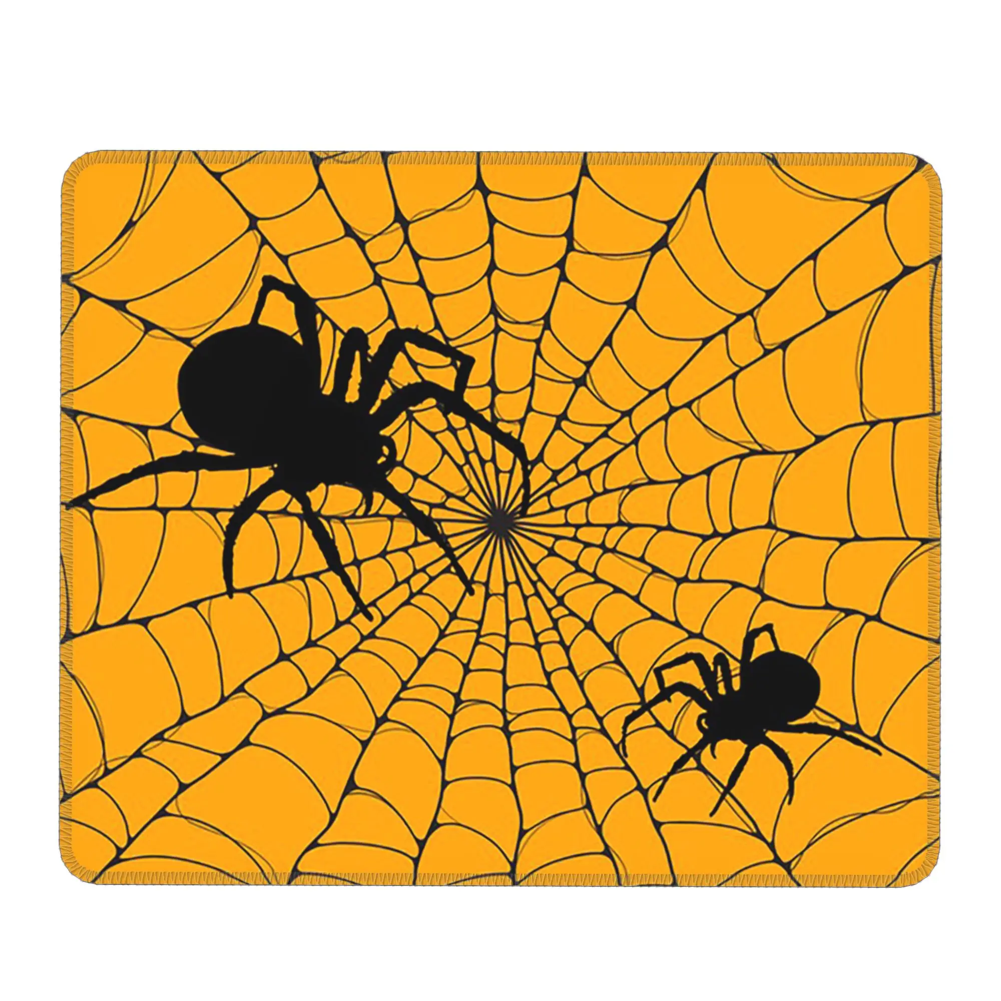 Halloween Spider And Cobweb Mouse Pad Computer Keyboard Mouse Mat Gamer PC Laptop Desk Mat Office Table Mats