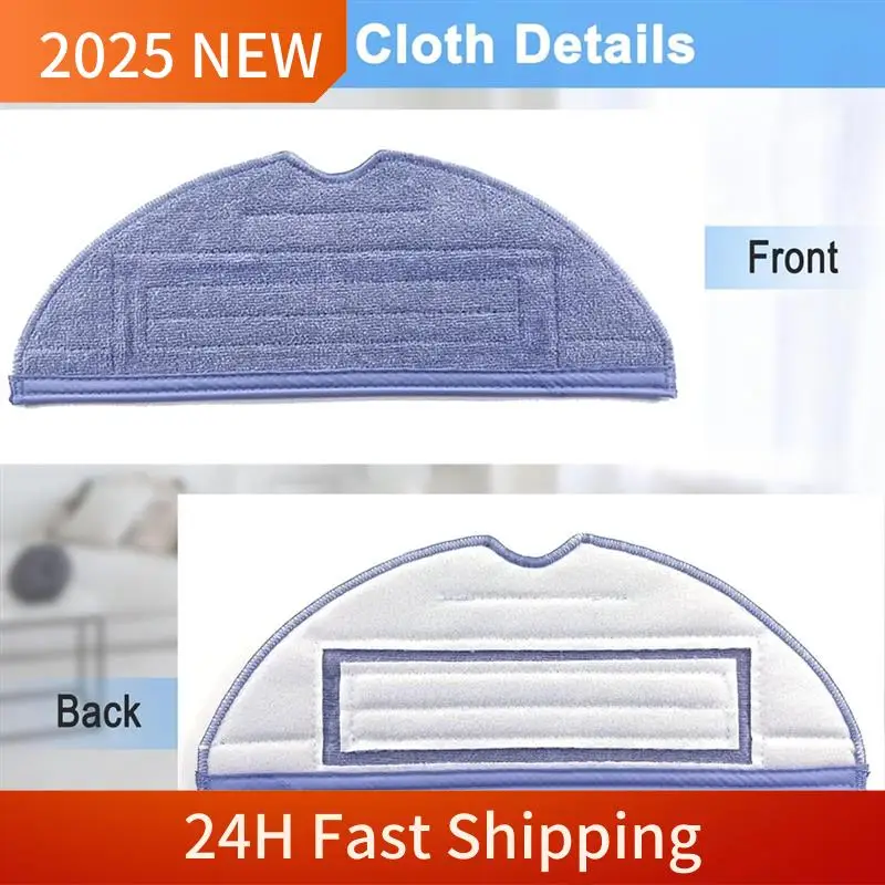 Kit Aksesori Tren 2025 untuk Roborock S7,S7 +,S7 Maxv,S7 Maxv Plus,T7S,T7 Plus,T7S Plus Filter Sikat Samping Rol Vakum Robot M