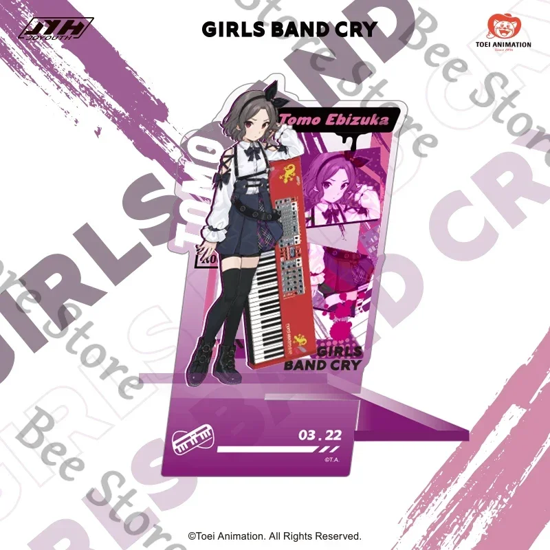 

Anime GIRLS BAND CRY SUBARU AWA EBIZUKA TOMO rupa KAWARAGI MOMOKA Cosplay Cartoon Acrylic Standee Signboard Desktop Ornament