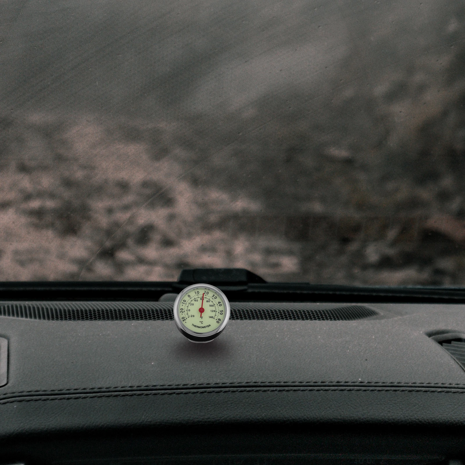 

Car Thermometer Automotive Temperature Gauge Monitoring Compact Design Easy Installation Digital Screen Display Vehicle