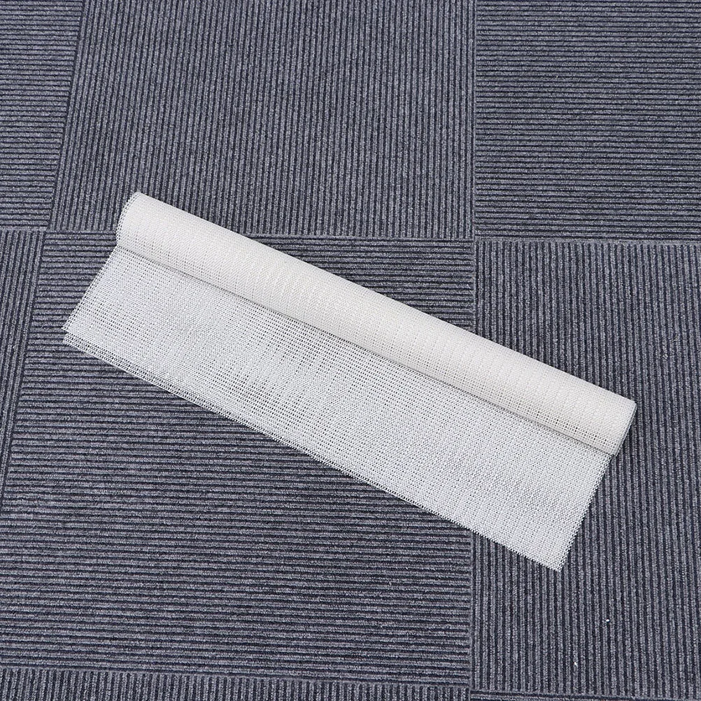 

PVC Non-Slip Mat Simple Scalable Latex Carpet for Bedroom Livingroom Bathroom (Creamy White, 50cmx80cm)