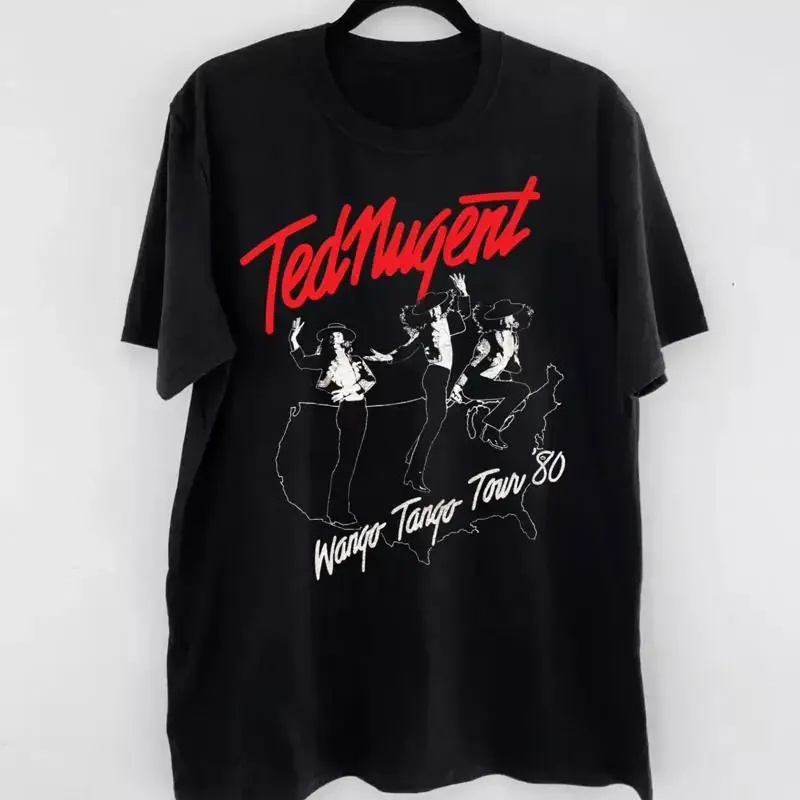 Ted Nugent T Shirt Black Classic Size S 2345Xl