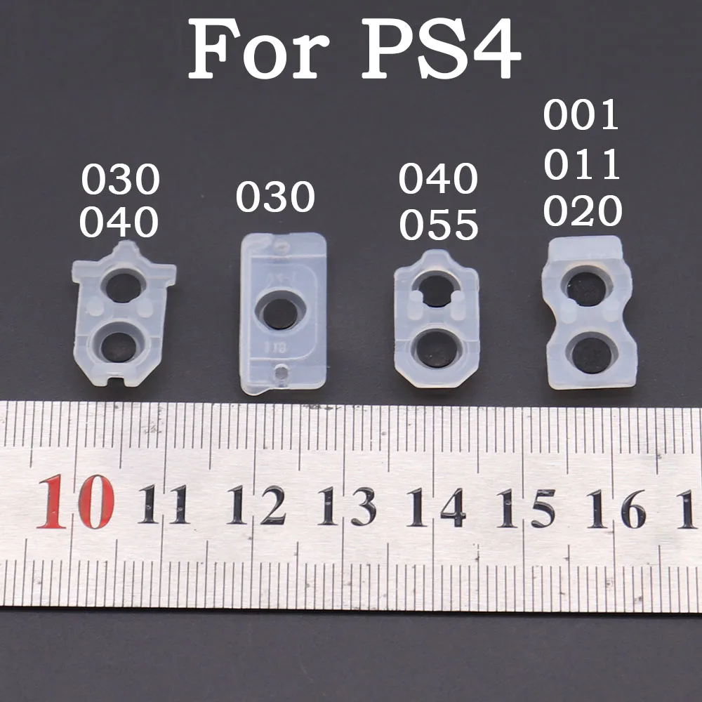 10pcs Conductive rubber pad JDS 001 011 020 030 040 050 JDM 055 L1 R1 L2 R2 Rubber Silicon Conductive Button Pad Set