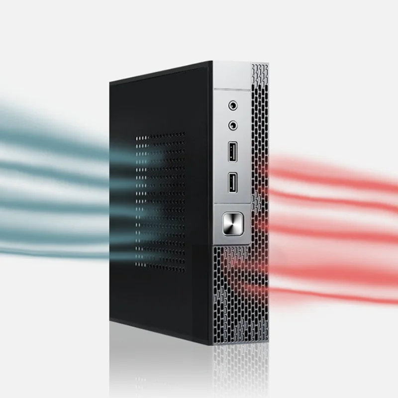 GMKtec HW7077 Intel Core i7-10700T وحدة المعالجة المركزية Hexa-Core 16G DDR4 512G SSD ثنائي النطاق واي فاي جيجابت إيثرنت ميناء 4K دقة كمبيوتر صغير