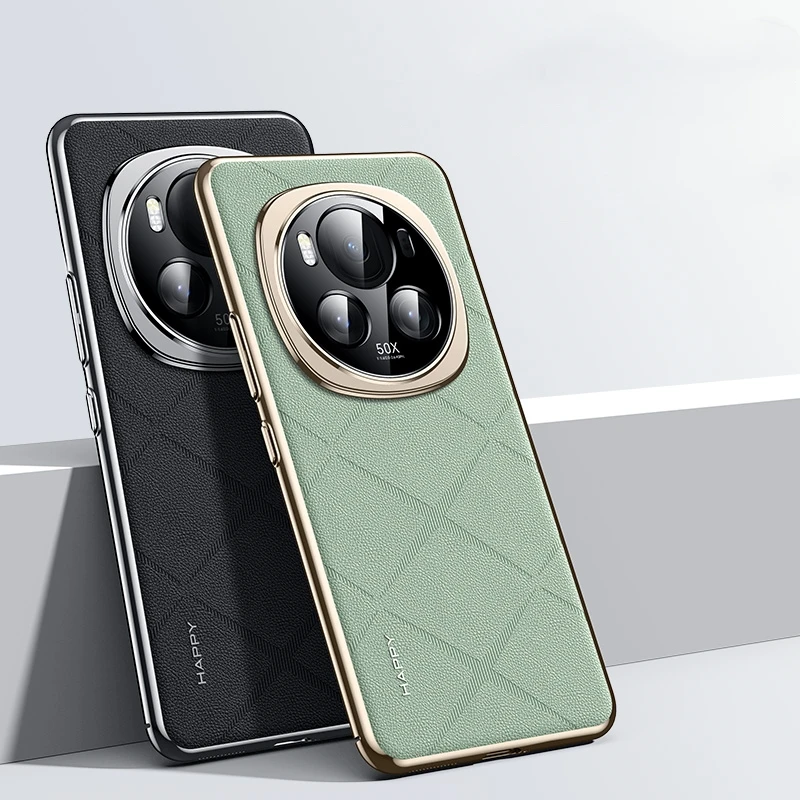 Caso de couro luxuoso para honra mágica 6 pro, shockproof tampa traseira, moda rsr pára-choques