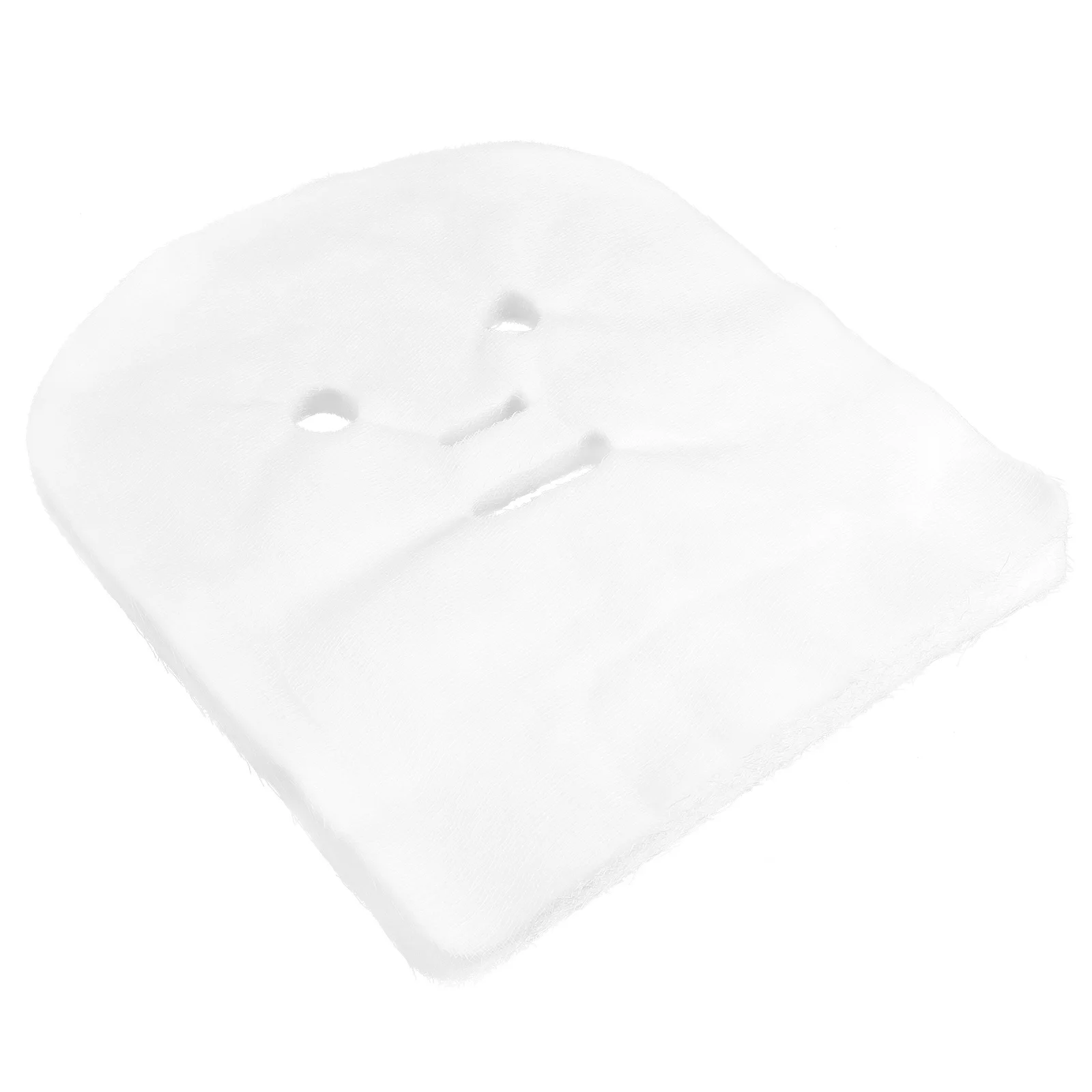 100 Uds. Hojas de mascarilla Facial de gasa de algodón para belleza, cuidado de la piel transpirable, uso higiénico profesional, viaje a casa