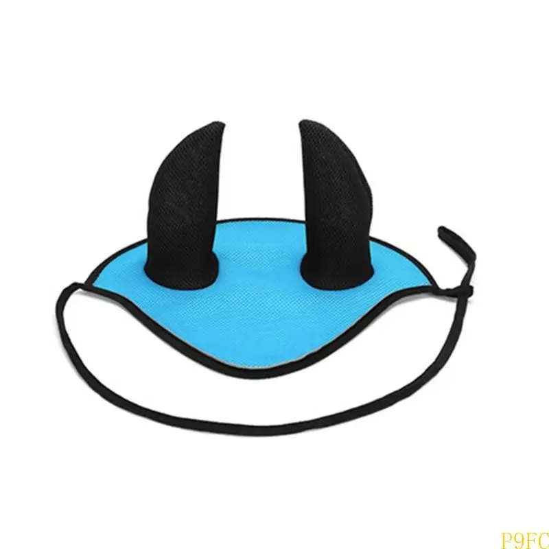 P9FC Mesh Horse Earmuffs Horse Ear Mesh Cover, Horse Ears Protections Shield Supplies