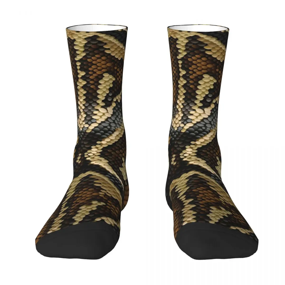 Snake Snakeskin Stockings Python Skin Print Custom Kawaii Socks Autumn Anti Skid Socks Women Running Comfortable Socks