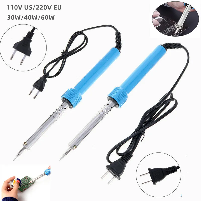 

30/40/60W 110/220V External Heating Electric Soldering Iron Pen Repair Hand Tools with EU/US Plug for Electronics Welding