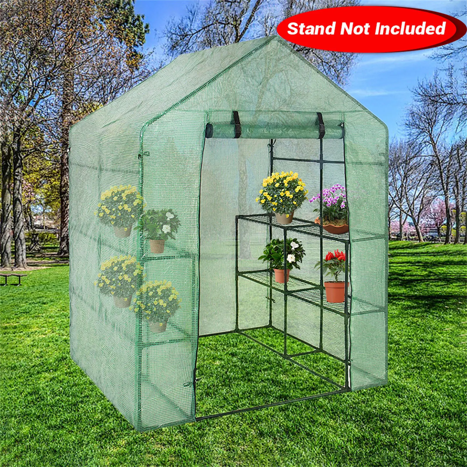 Greenhouse for Plants | Portable Green House for Flowers | Rainproof PVC Indoor Plant Tent for Winte