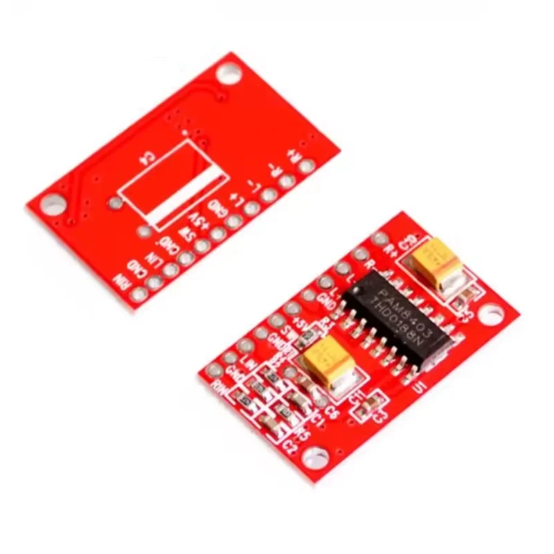 PAM8403 module digital power amplifier board miniature class D power amplifier board 2 * 3 w high 2.5 ~ 5 v USB power supply