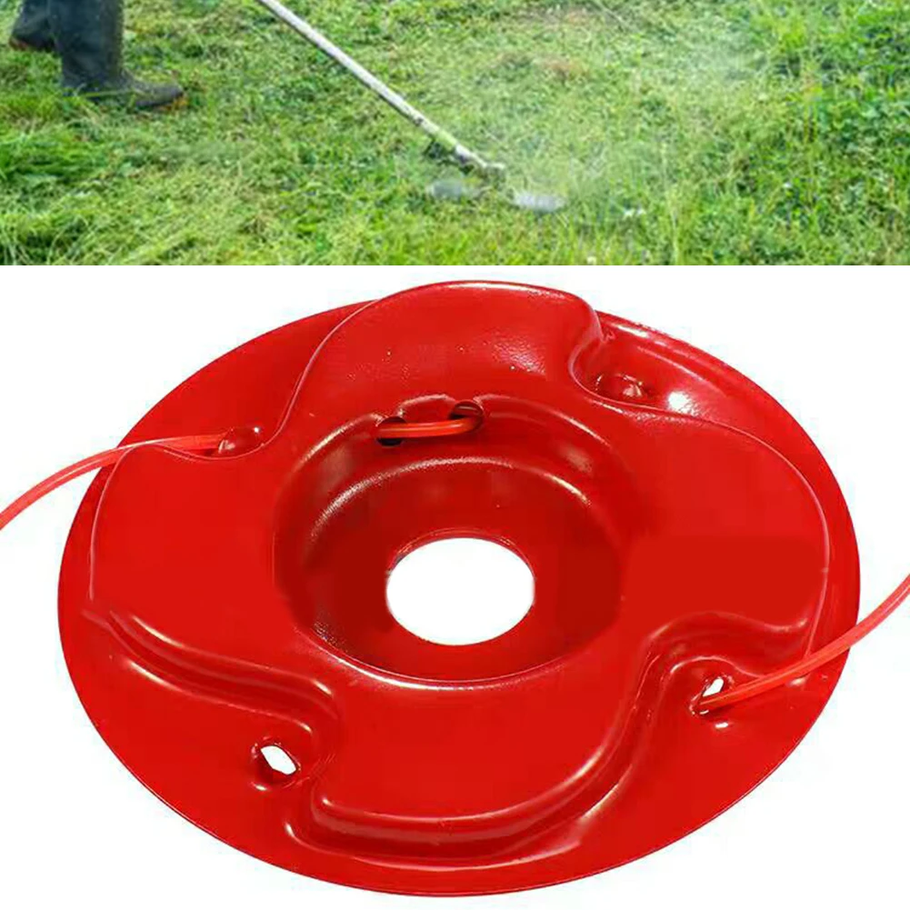 Trimmer Head Line String Brush Cutter Blade For Lawn Mower Round Iron Plate Mowing Head Garden Power Tool Accessories